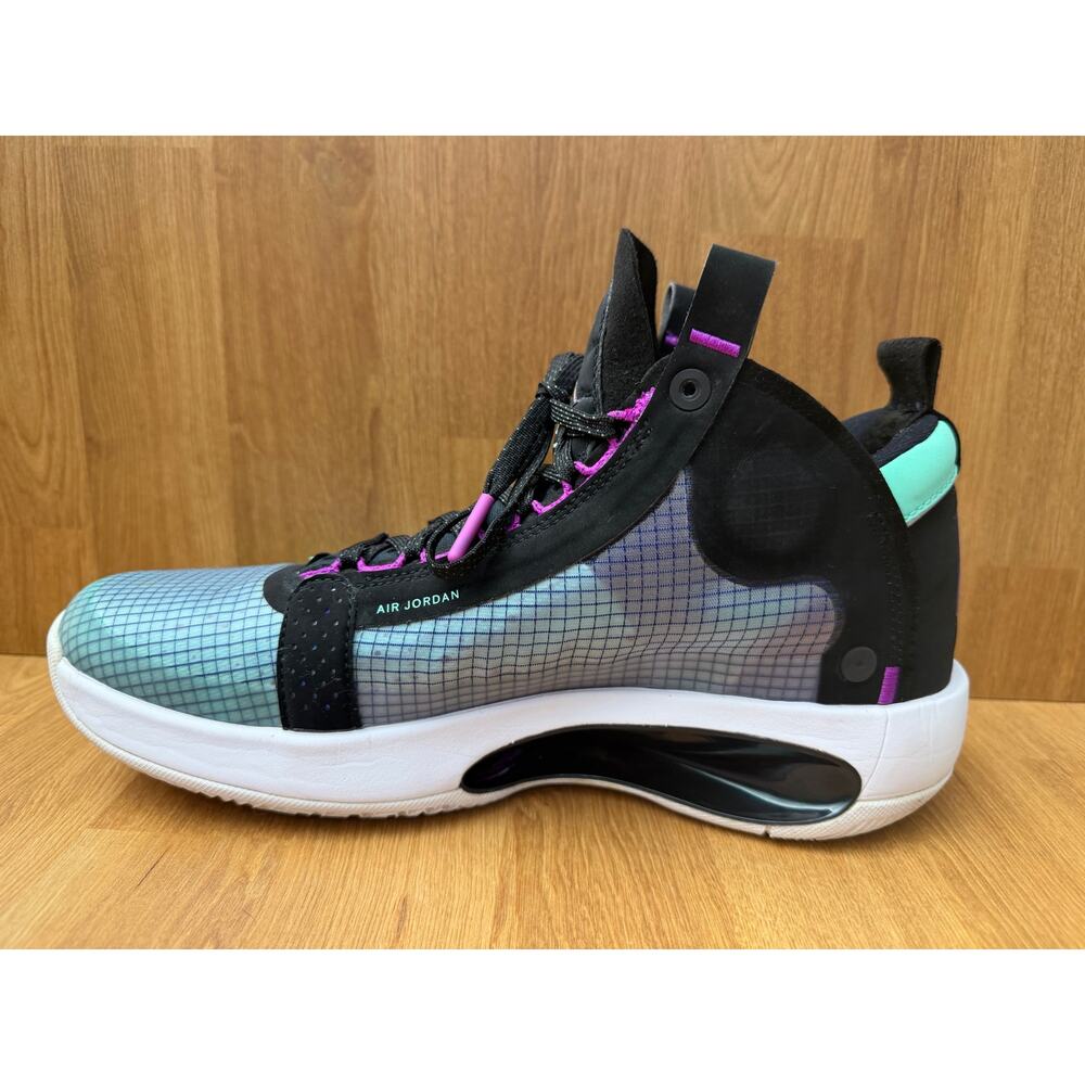 Nike Air Jordan 34 Blue Void Size 9 Mens Basketball Shoes - Picture 5 of 16